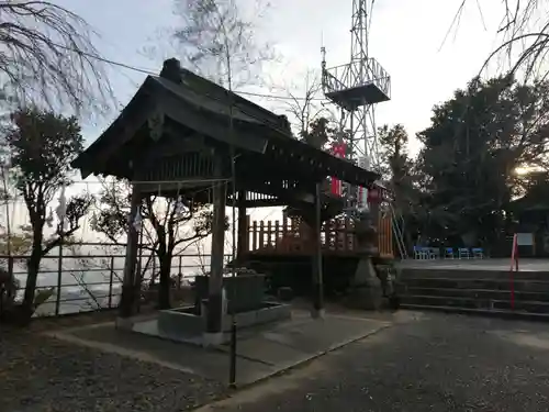 津峯神社の手水舎