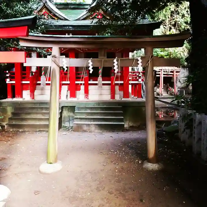 御田八幡神社の鳥居
