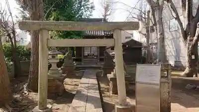 高木神社の鳥居