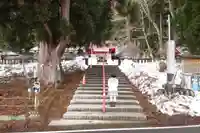 御座石神社の山門・神門