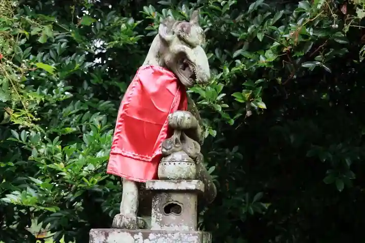 神炊館神社 ⁂奥州須賀川総鎮守⁂の狛犬