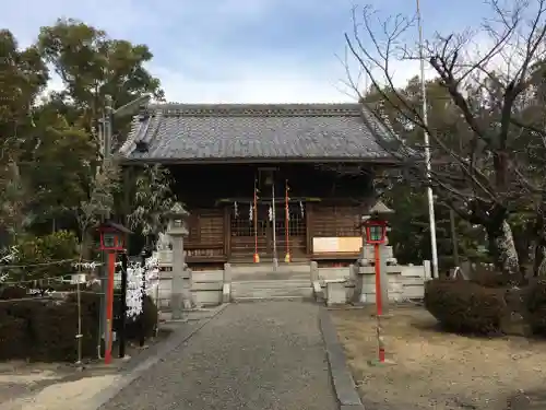 稲荷神社の本殿