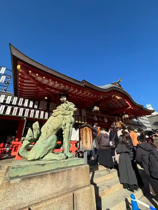 生田神社の狛犬