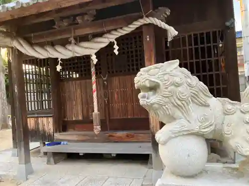 大三島神社の狛犬