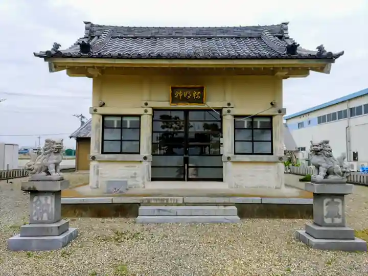 神明社(服岡)の本殿・本堂