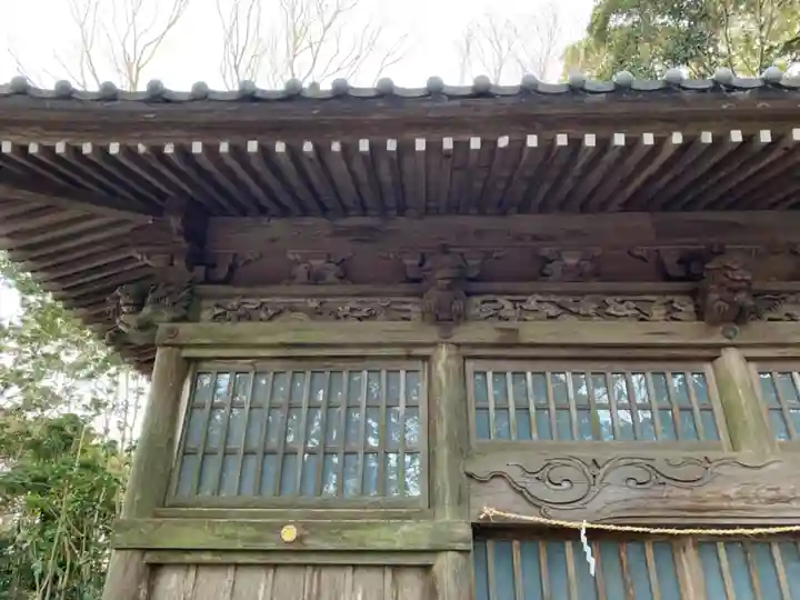 下立松原神社の芸術