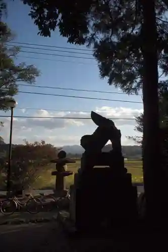 眞名井神社の狛犬