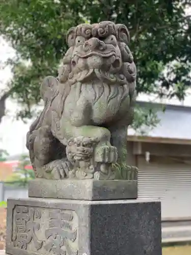 飯泉八幡神社の狛犬