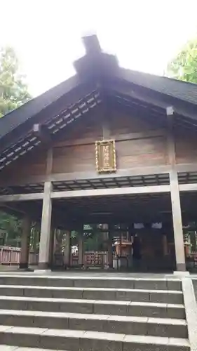 開拓神社の本殿