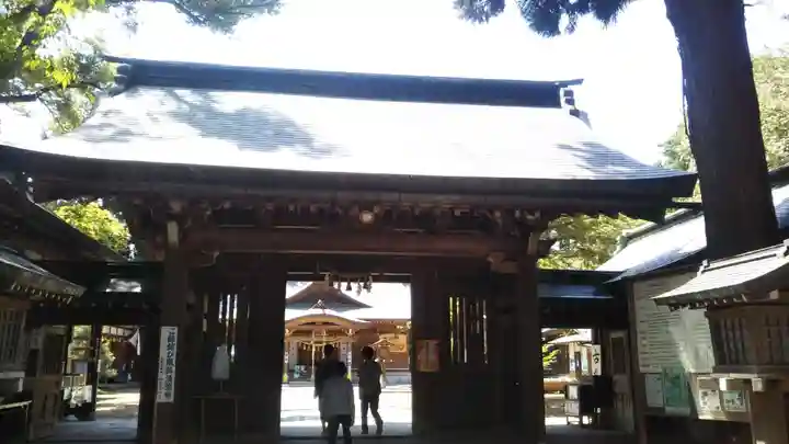 駒形神社の山門・神門