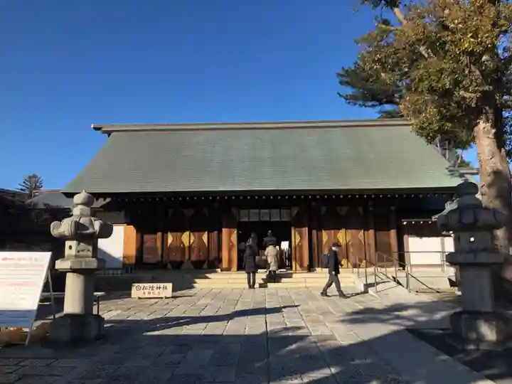 松陰神社の本殿・本堂