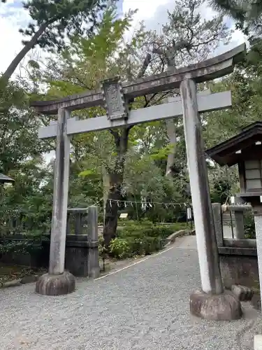 宮山神社の鳥居