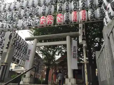 浅草富士浅間神社の鳥居