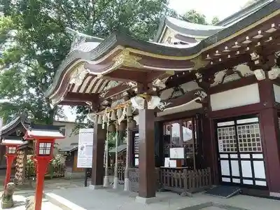 川越八幡宮の本殿・本堂