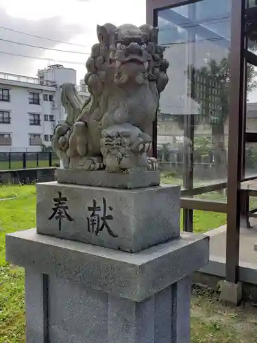 大坪神社の狛犬