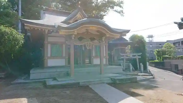 勝田杉山神社の本殿