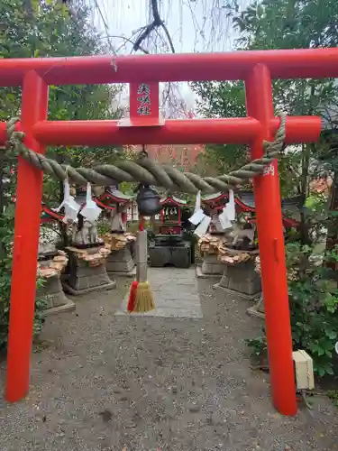 冠稲荷神社の鳥居