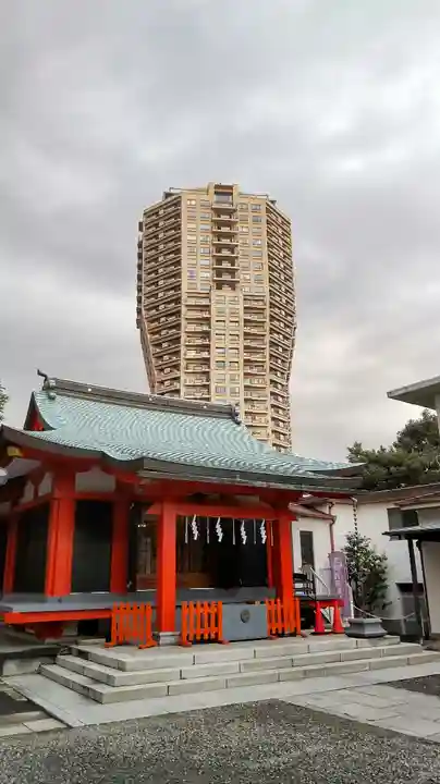 麻布氷川神社の本殿・本堂