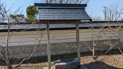 霧多布神社の手水