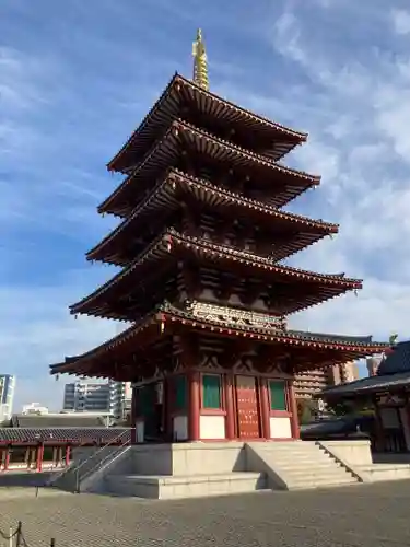 四天王寺の塔