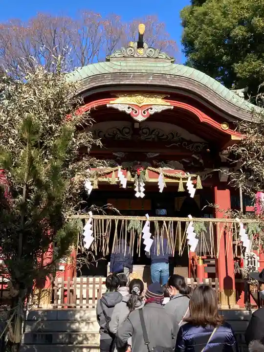 中野氷川神社の本殿・本堂