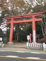 世田谷八幡宮の鳥居
