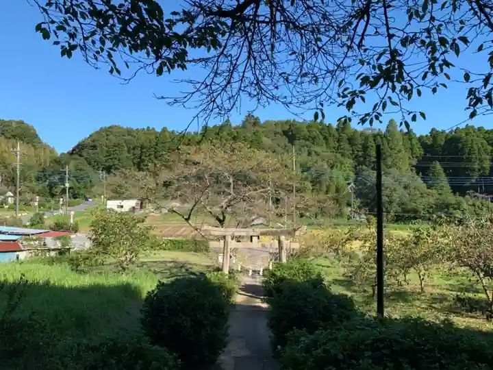 天照大神社の鳥居
