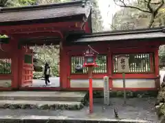 貴船神社奥宮の山門