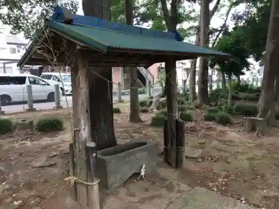 阿彌神社の手水舎