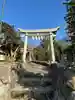 横浜御嶽神社の鳥居