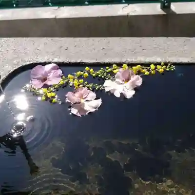 田脇日吉神社の手水舎