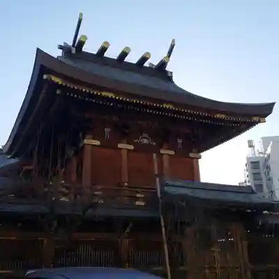 湯島天満宮の本殿・本堂