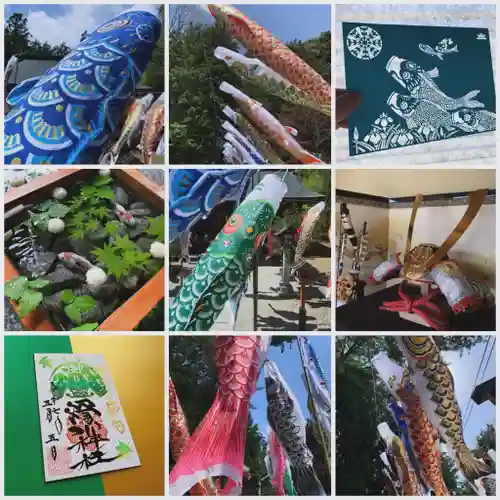 滑川神社 - 仕事と子どもの守り神(福島県)