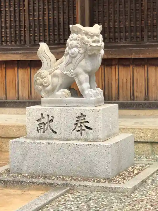 舞子六神社/まいこむの宮の狛犬