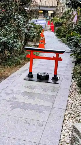 福徳神社（芽吹稲荷）の鳥居