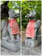 小樽稲荷神社の狛犬