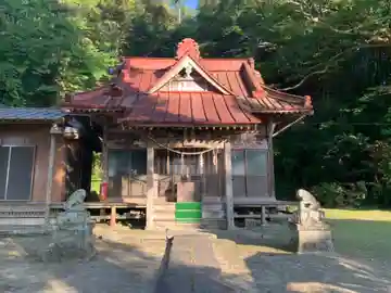 諏訪神社の本殿・本堂