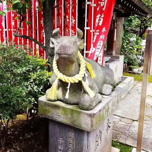 平河天満宮の狛犬