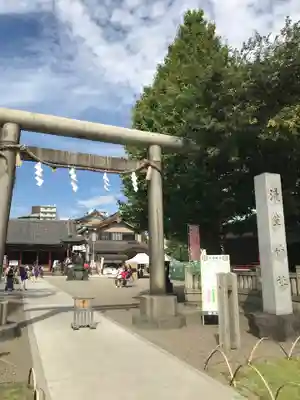 浅草神社の鳥居