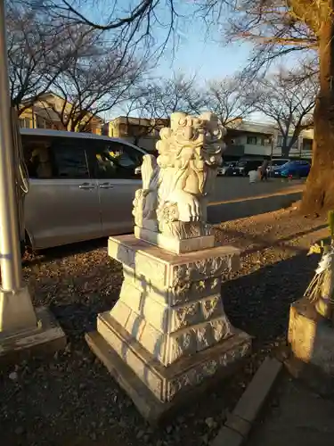 七郷神社の狛犬