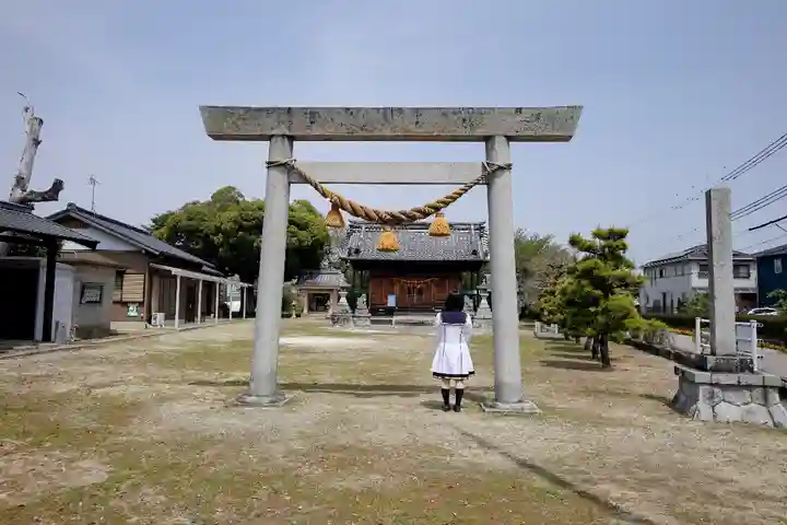 西神明社の鳥居