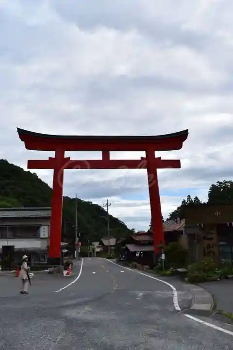 榛名神社の鳥居