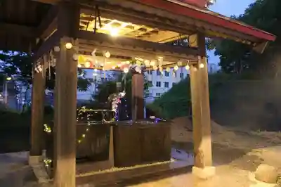 釧路一之宮 厳島神社の手水舎