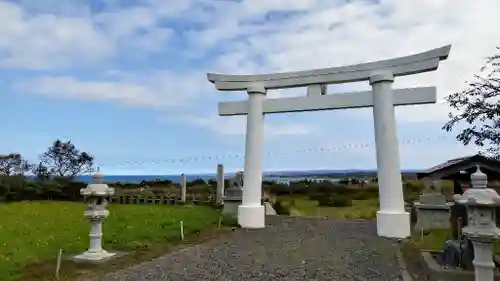 苫前神社の鳥居