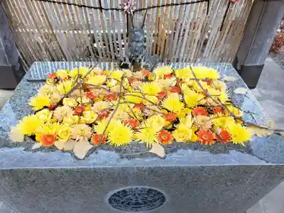 長良神社の手水舎