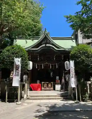 小野照崎神社の本殿・本堂