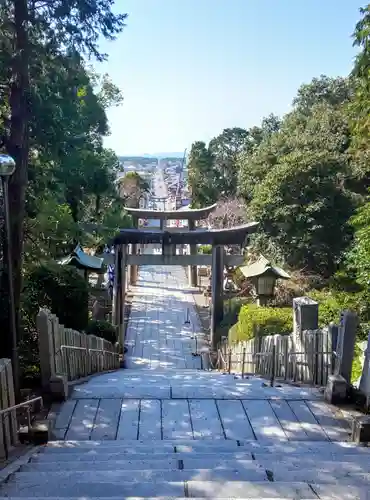 宮地嶽神社の鳥居