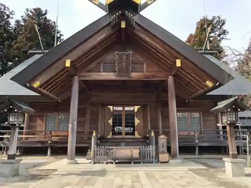 開成山大神宮の本殿