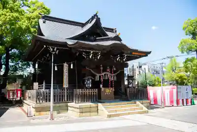 溝口神社の本殿・本堂