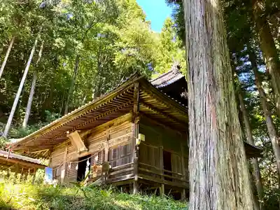 子檀嶺神社の本殿・本堂